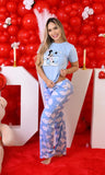 Pijama Camiseta pantalón, piel de durazno